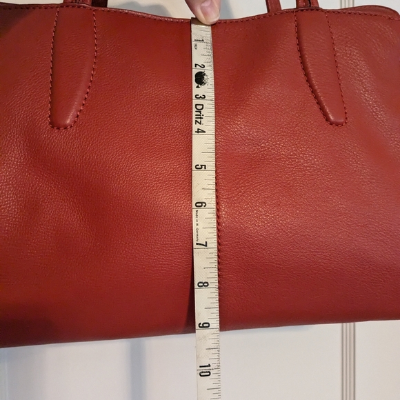 Tumi Leather Tote Shoulder Bag Like with Dust Bag - Picture 4 of 16